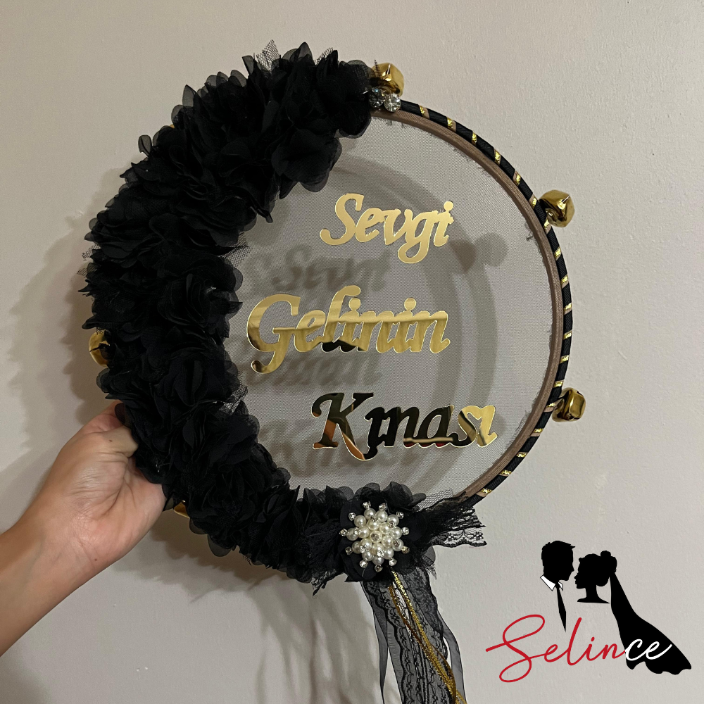 SİYAH KASNAK TEF 32 CM